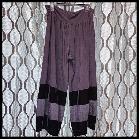 Avivit Yizhar - Wide Leg  Stripes Pant, Size Large - Picture 1 of 4